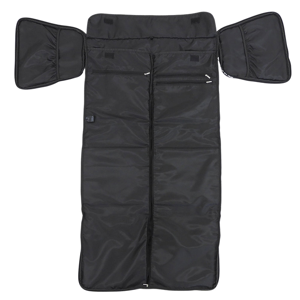 1piu1uguale3 ウノピゥウノウグァーレトレ 美品 GOLF BOSTON BAG ボストンバッグ メンズ ブラック GRG356-NYU085 ボストンバッグ