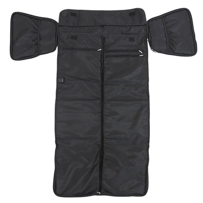 1piu1uguale3 ウノピゥウノウグァーレトレ 美品 GOLF BOSTON BAG ボストンバッグ メンズ ブラック GRG356-NYU085 ボストンバッグ