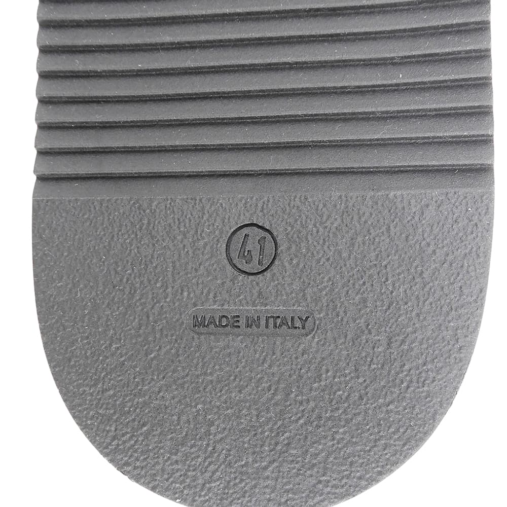 1piu1uguale3 ウノピゥウノウグァーレトレ 新品同様 THUMB SANDAL レザーフラットサンダル シューズ メンズ 黒 ブラック 41 MRG591-COW164 シューズ