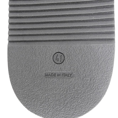 1piu1uguale3 ウノピゥウノウグァーレトレ 新品同様 THUMB SANDAL レザーフラットサンダル シューズ メンズ 黒 ブラック 41 MRG591-COW164 シューズ