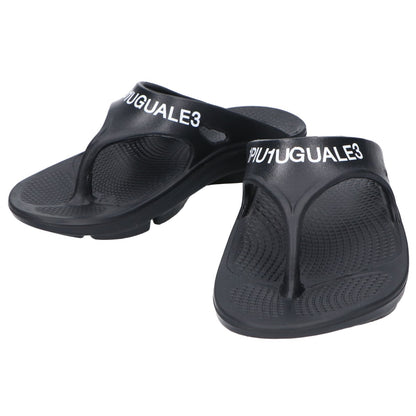 1piu1uguale3 ウノピゥウノウグァーレトレ MRG565-GOM023 ブラック COMFY SANDAL サンダル シューズ