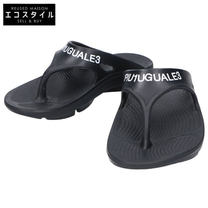 1piu1uguale3 ウノピゥウノウグァーレトレ MRG565-GOM023 ブラック COMFY SANDAL サンダル シューズ