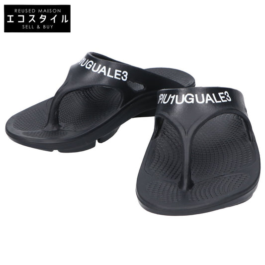 1piu1uguale3 ウノピゥウノウグァーレトレ MRG565-GOM023 ブラック COMFY SANDAL サンダル シューズ