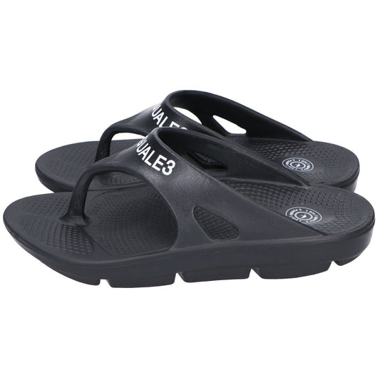 1piu1uguale3 ウノピゥウノウグァーレトレ MRG565-GOM023 ブラック COMFY SANDAL サンダル シューズ