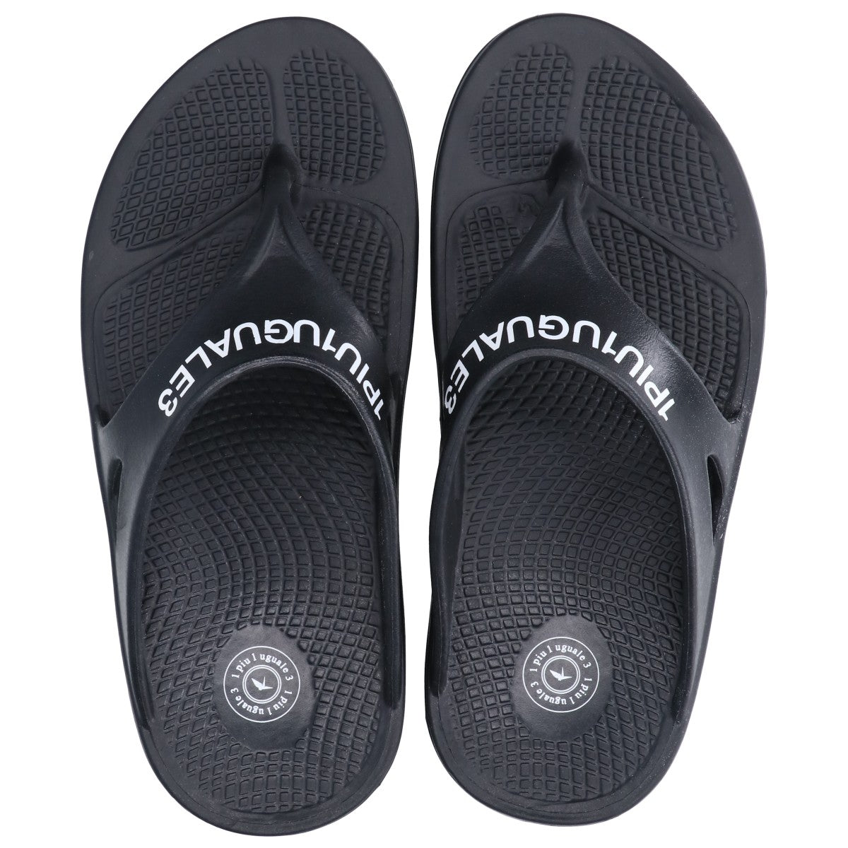 1piu1uguale3 ウノピゥウノウグァーレトレ MRG565-GOM023 ブラック COMFY SANDAL サンダル シューズ