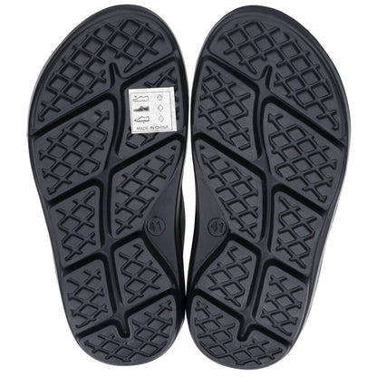 1piu1uguale3 ウノピゥウノウグァーレトレ MRG565-GOM023 ブラック COMFY SANDAL サンダル シューズ