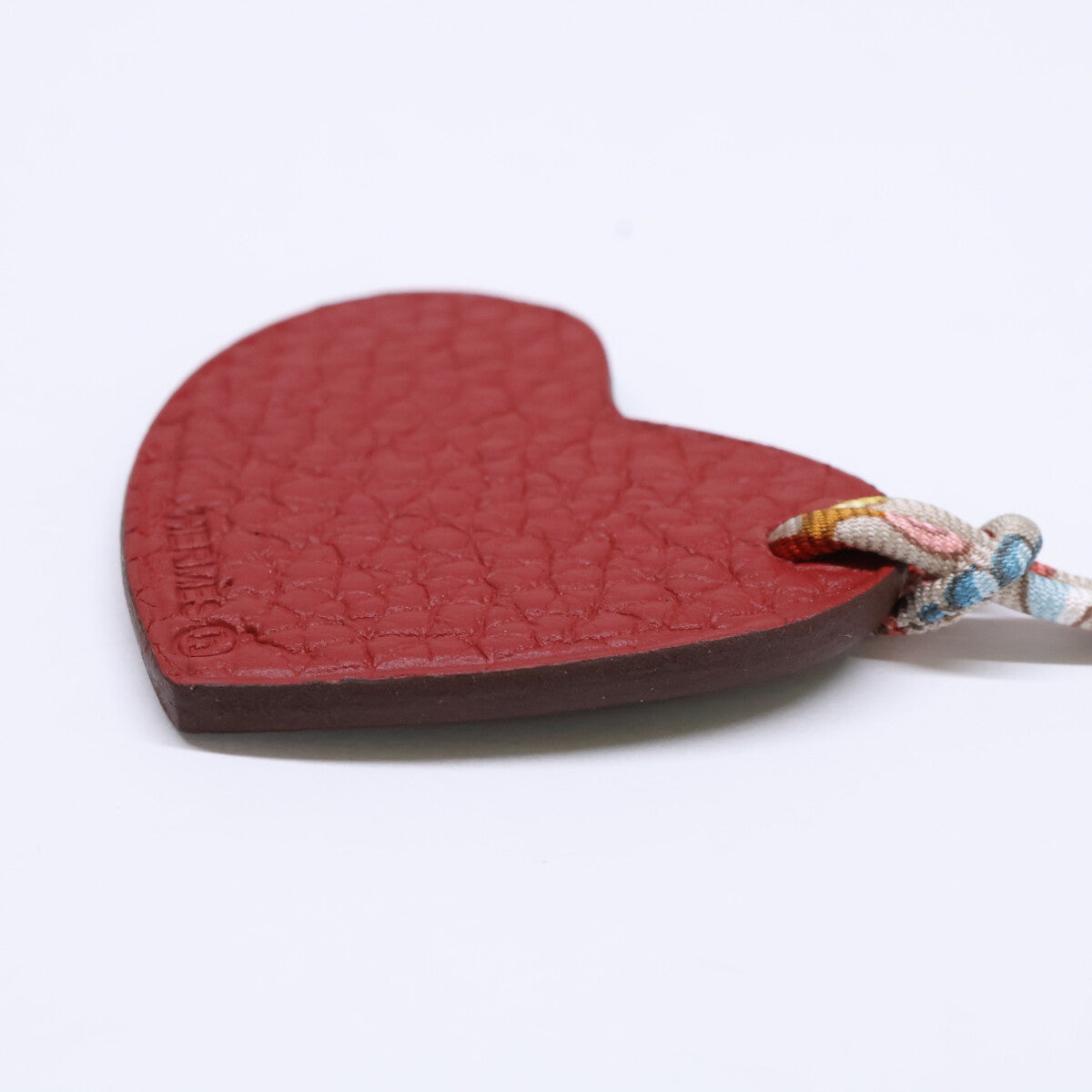 HERMES エルメス 【新品同様】Petit H プティアッシュ トリヨンクレマンス/エプソン ハートモチーフ バッグチャーム その他
