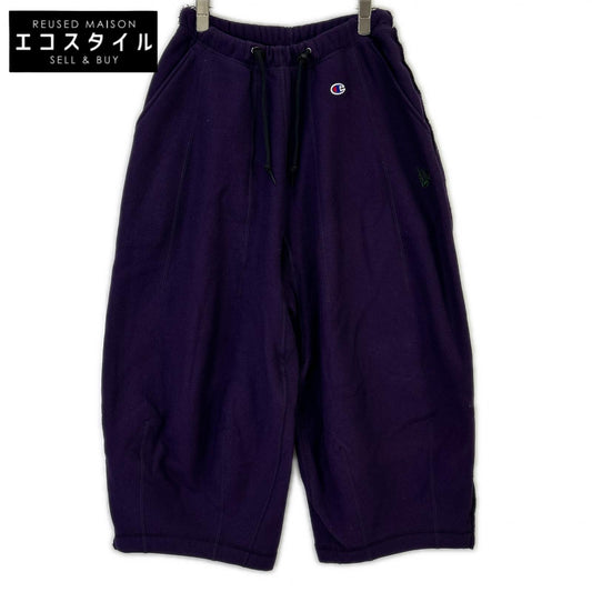 needles ニードルズ 【×Champion×BEAMS BOY】CWSS202 パープル ヒザデルパンツ ボトムス