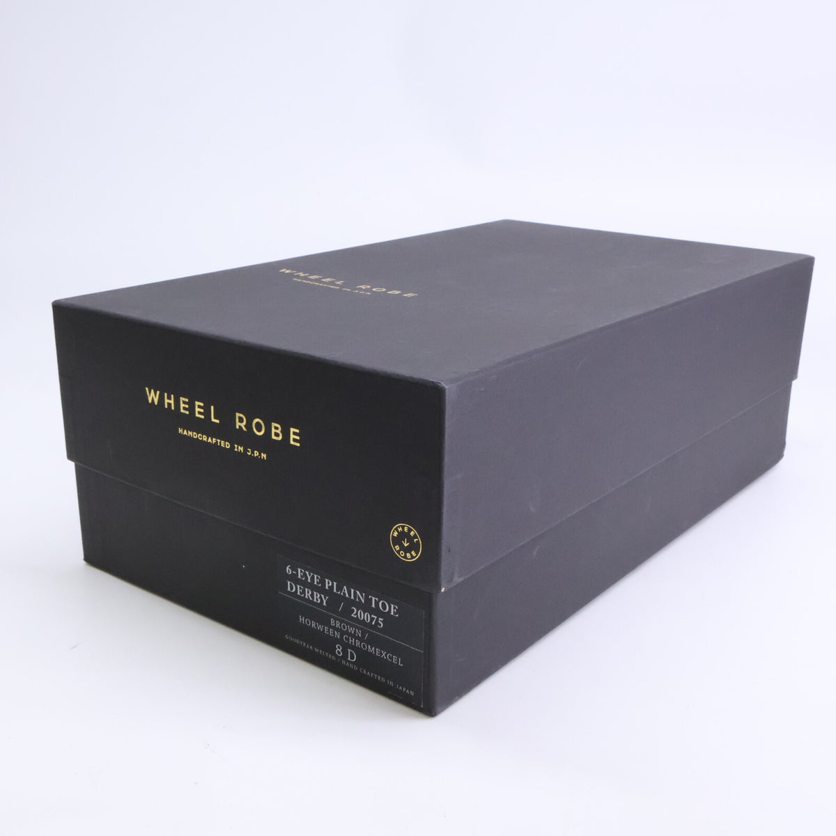 TOWN CRAFT タウンクラフト ｘWHEEL ROBE 20075 HORWEEN社製 クロムエクセルレザー 6-EYE PLAIN TOE DERBY SHOES ダービーシューズ シューズ