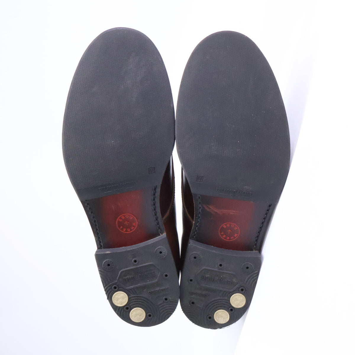 TOWN CRAFT タウンクラフト ｘWHEEL ROBE 20075 HORWEEN社製 クロムエクセルレザー 6-EYE PLAIN TOE DERBY SHOES ダービーシューズ シューズ
