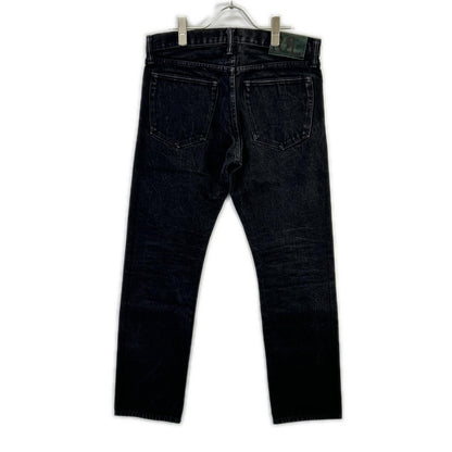 RRL ダブルアールエル ブラック USA製 スリムフィット JAPAN WOVEN SELVEDGE DENIM ストレートデニムパンツ ボトムス