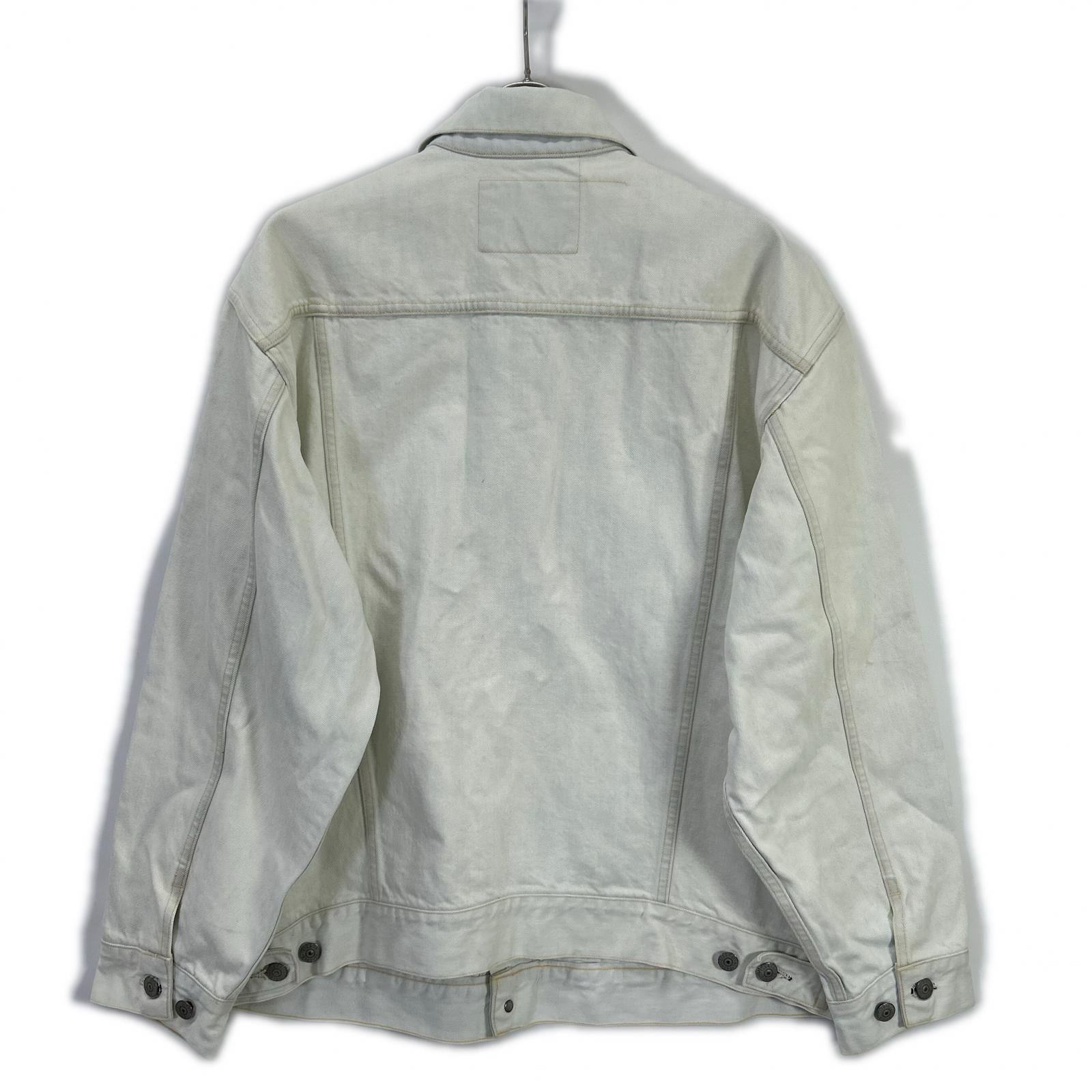GOLD ゴールド GL14812H ホワイト 14oz. DENIM TRUCKER JACKET AGED MODEL ジャケット