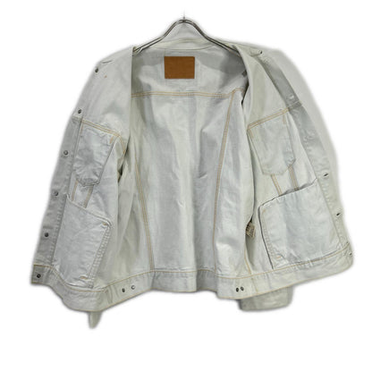 GOLD ゴールド GL14812H ホワイト 14oz. DENIM TRUCKER JACKET AGED MODEL ジャケット