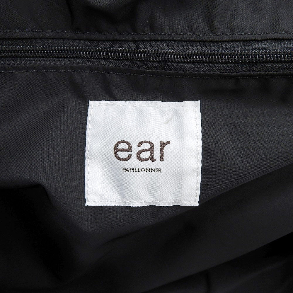 ear PAPILLONNER イア パピヨネ 美品 ライトメッシュ トートバッグL レディース ブラック トートバッグ
