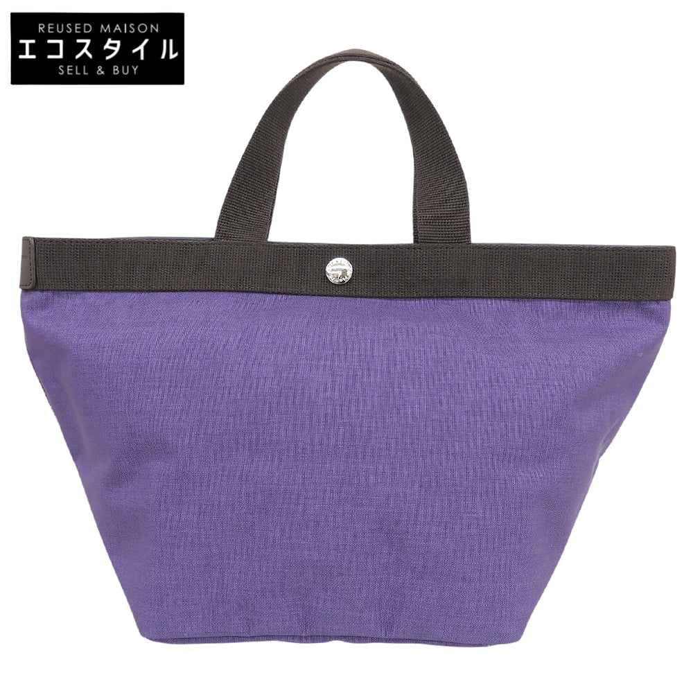 Herve Chapelier エルベシャプリエ 美品 コーデュラ舟型トートM コーデュラナイロン トートバッグ レディース パープル 707C トートバッグ