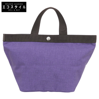 Herve Chapelier エルベシャプリエ 美品 コーデュラ舟型トートM コーデュラナイロン トートバッグ レディース パープル 707C トートバッグ