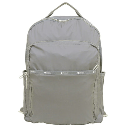 LeSportsac レスポートサック 美品 エッセンシャル CARRYALL BP バックパック ナイロン リュック・デイパック レディース グレー