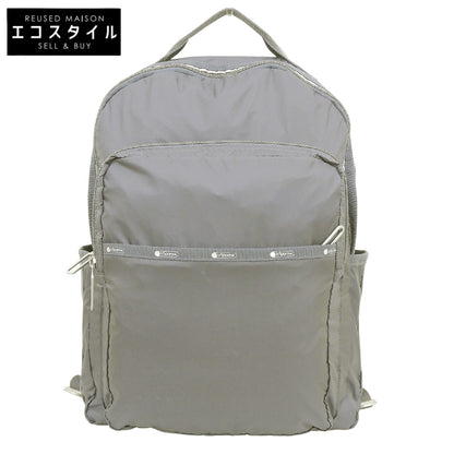LeSportsac レスポートサック 美品 エッセンシャル CARRYALL BP バックパック ナイロン リュック・デイパック レディース グレー