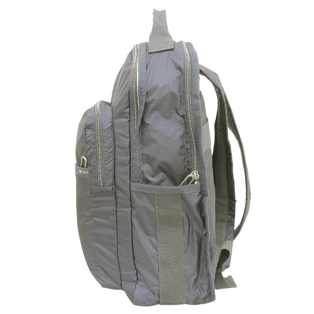 LeSportsac レスポートサック 美品 エッセンシャル CARRYALL BP バックパック ナイロン リュック・デイパック レディース グレー