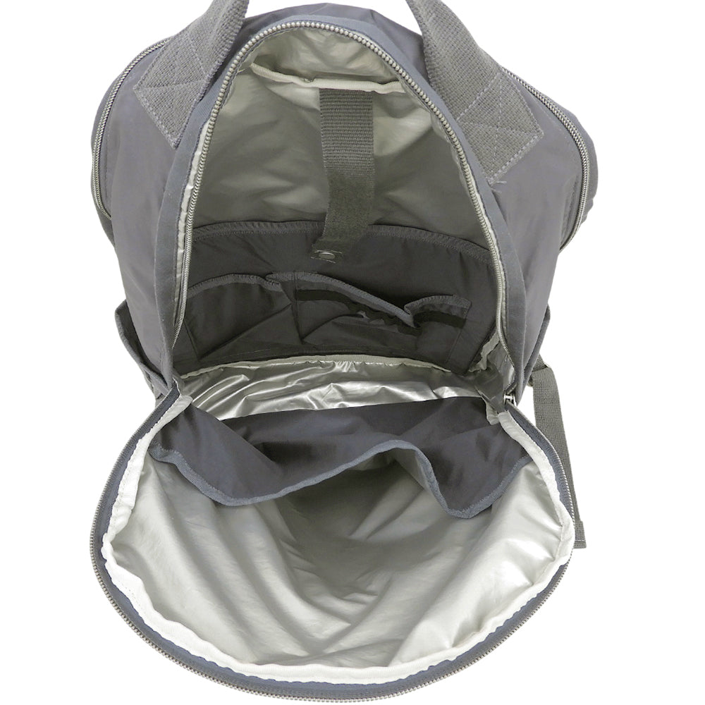 LeSportsac レスポートサック 美品 エッセンシャル CARRYALL BP バックパック ナイロン リュック・デイパック レディース グレー