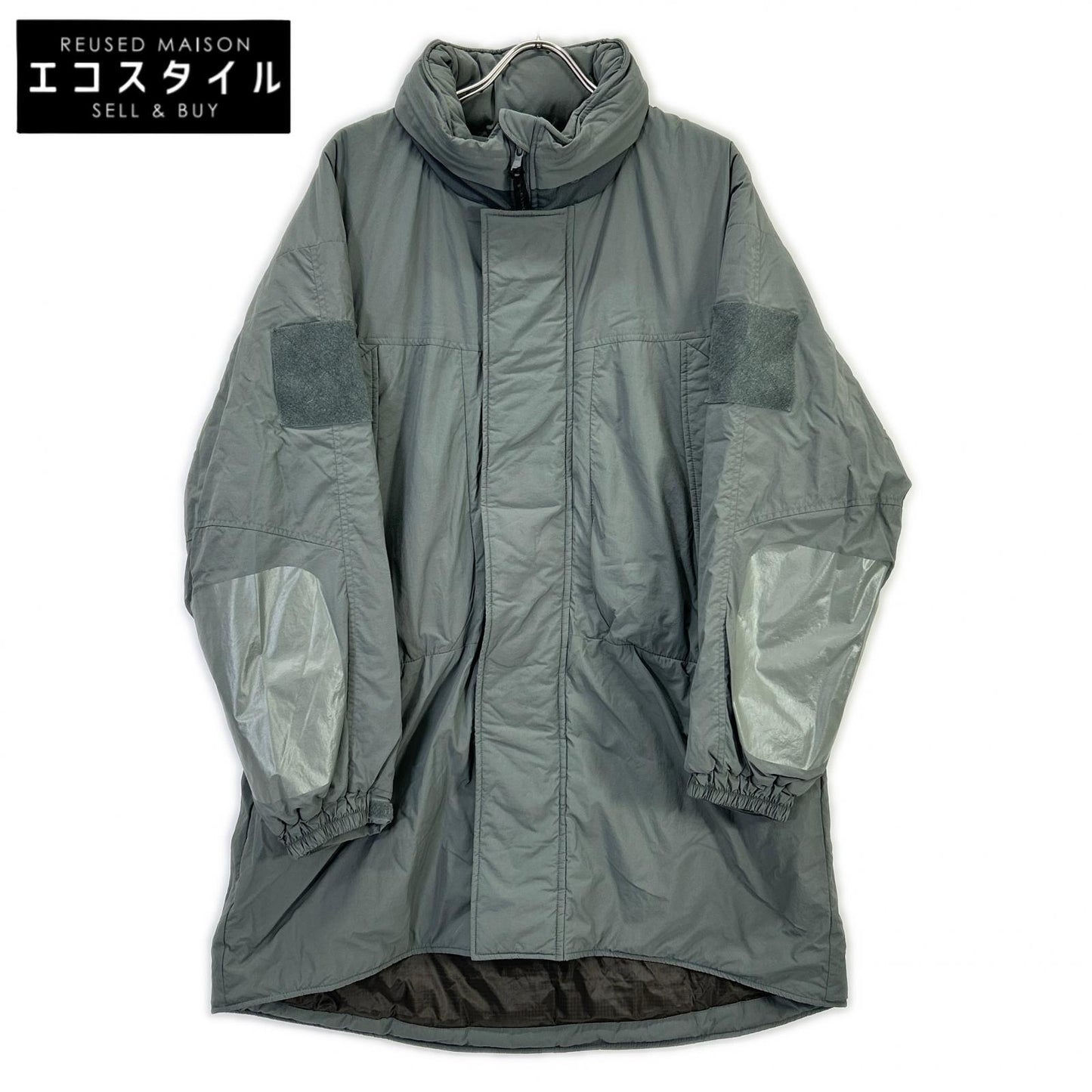 WILD THINGS ワイルドシングス WT24101SN グレー MONSTER PARKA TYPE2 ナイロン中綿ジャケット ジャケット