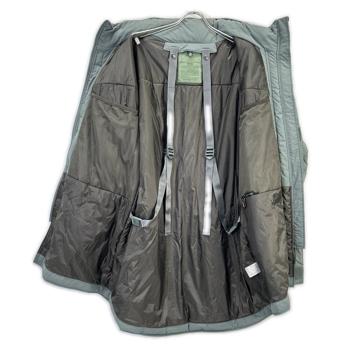 WILD THINGS ワイルドシングス WT24101SN グレー MONSTER PARKA TYPE2 ナイロン中綿ジャケット ジャケット