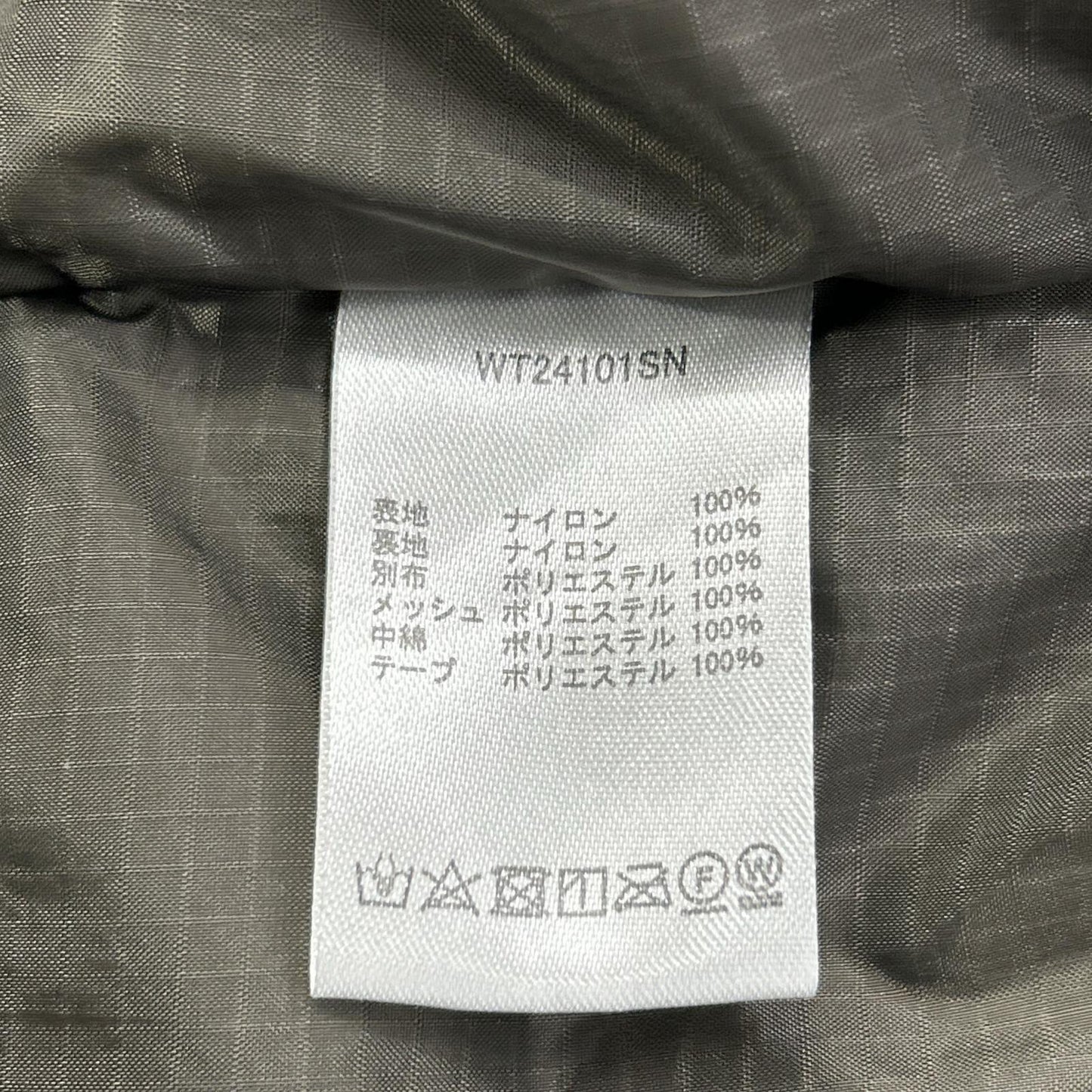 WILD THINGS ワイルドシングス WT24101SN グレー MONSTER PARKA TYPE2 ナイロン中綿ジャケット ジャケット