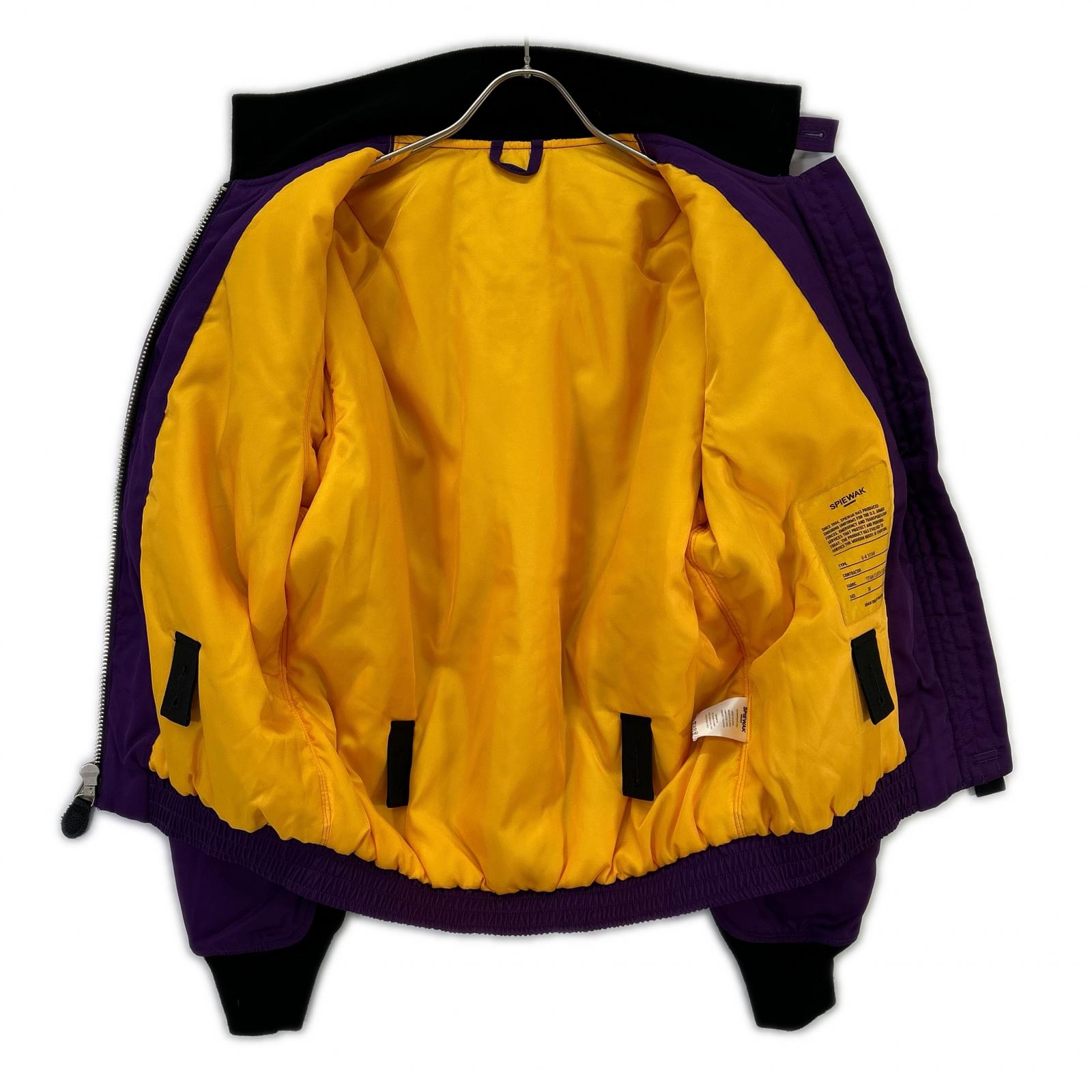 SPIEWAK Spiewak purple and yellow G-8 Titan cloth lightweight jacket jacket