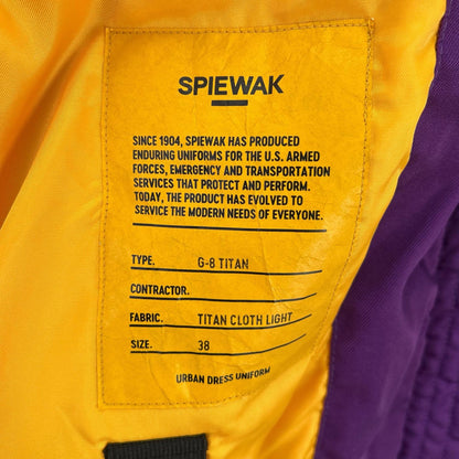 SPIEWAK Spiewak purple and yellow G-8 Titan cloth lightweight jacket jacket