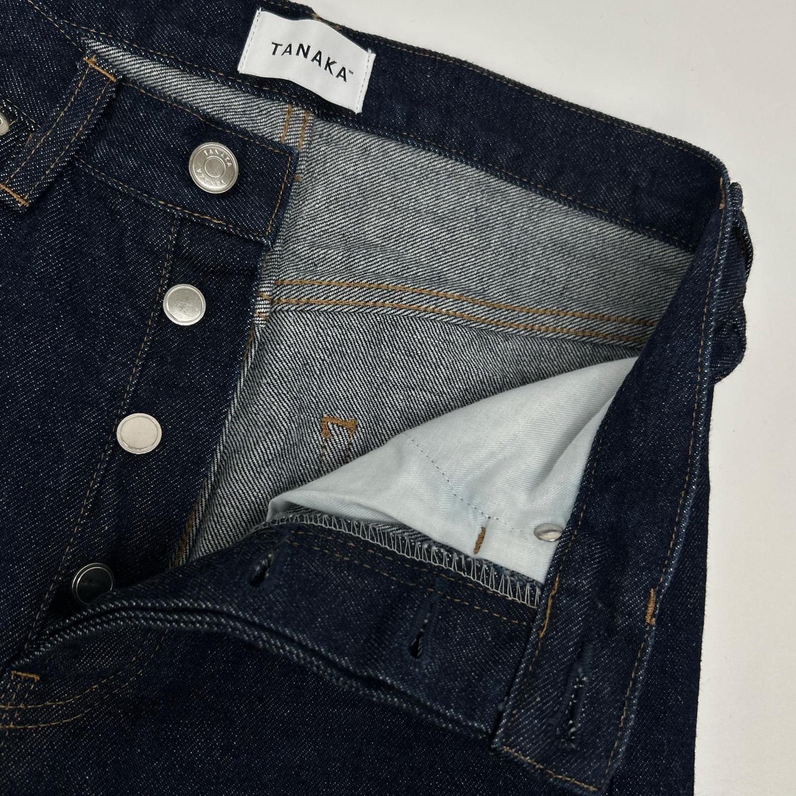 TANAKA 田中 ST-126 靛蓝色水洗 THE STRAIGHT JEAN TROUSERS 牛仔裤 下装