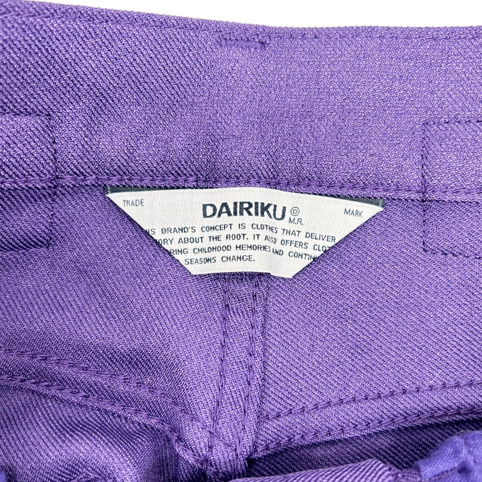 22AW ﾊﾟｰﾌﾟﾙ Slim Pressed Pants ボトムス 25 レディース