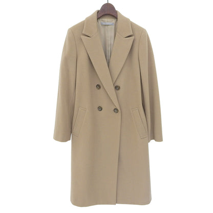 theory luxe セオリーリュクス ダブルブレスト チェスター コート ウール レディース ベージュ 38 03-8309621 コート