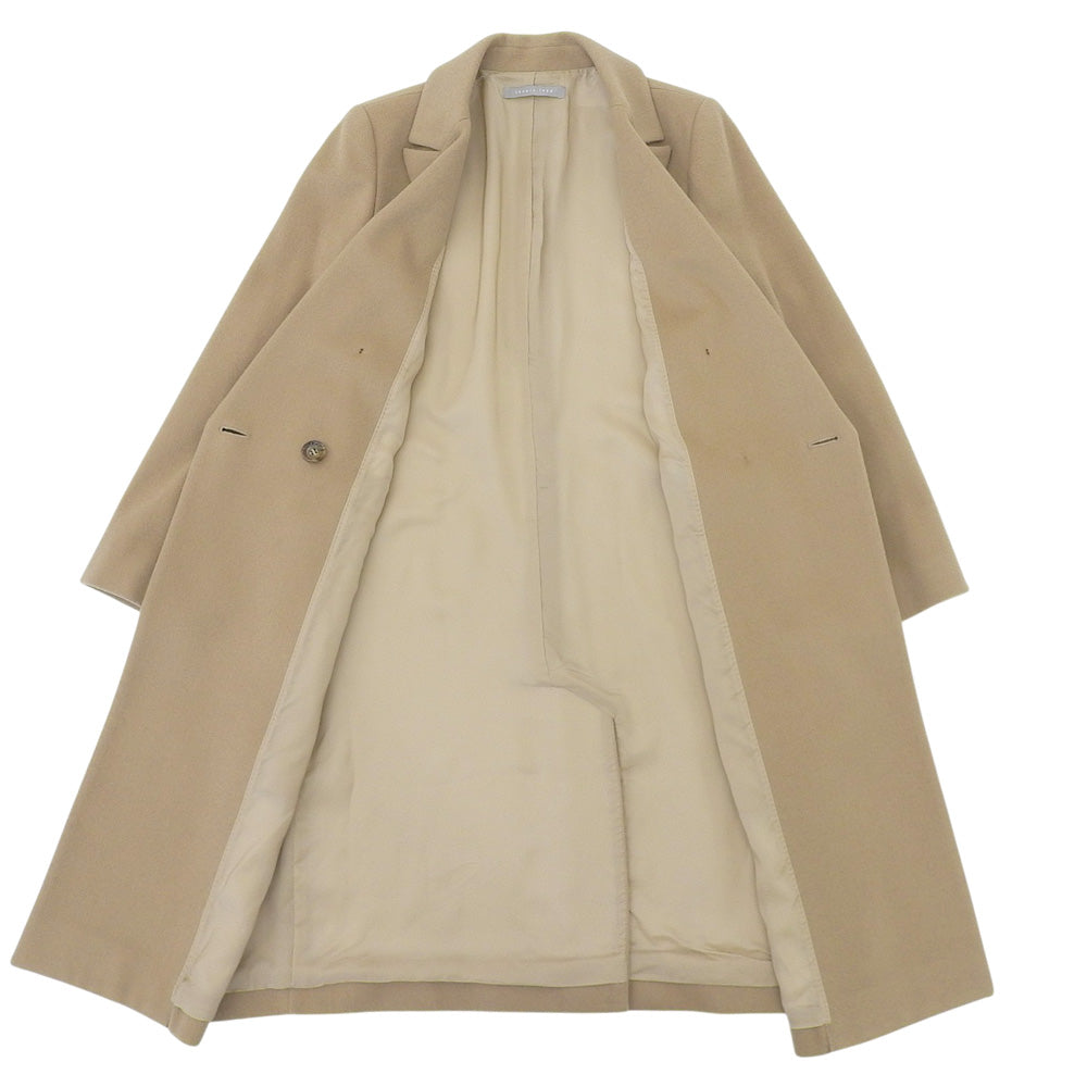 theory luxe セオリーリュクス ダブルブレスト チェスター コート ウール レディース ベージュ 38 03-8309621 コート