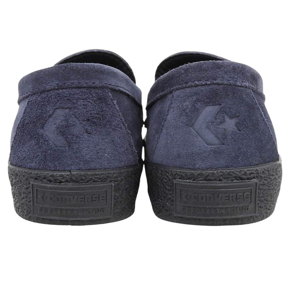 CONVERSE コンバース 新品同様 CS LOAFER II SK CS ローファー2 スエード シューズ レディース ネイビー 23.5cm 1SF040 シューズ