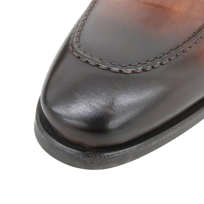 MAGNANNI マグナーニ 美品 外羽根 プレーントゥ シューズ メンズ ブラウン 40 21232 シューズ