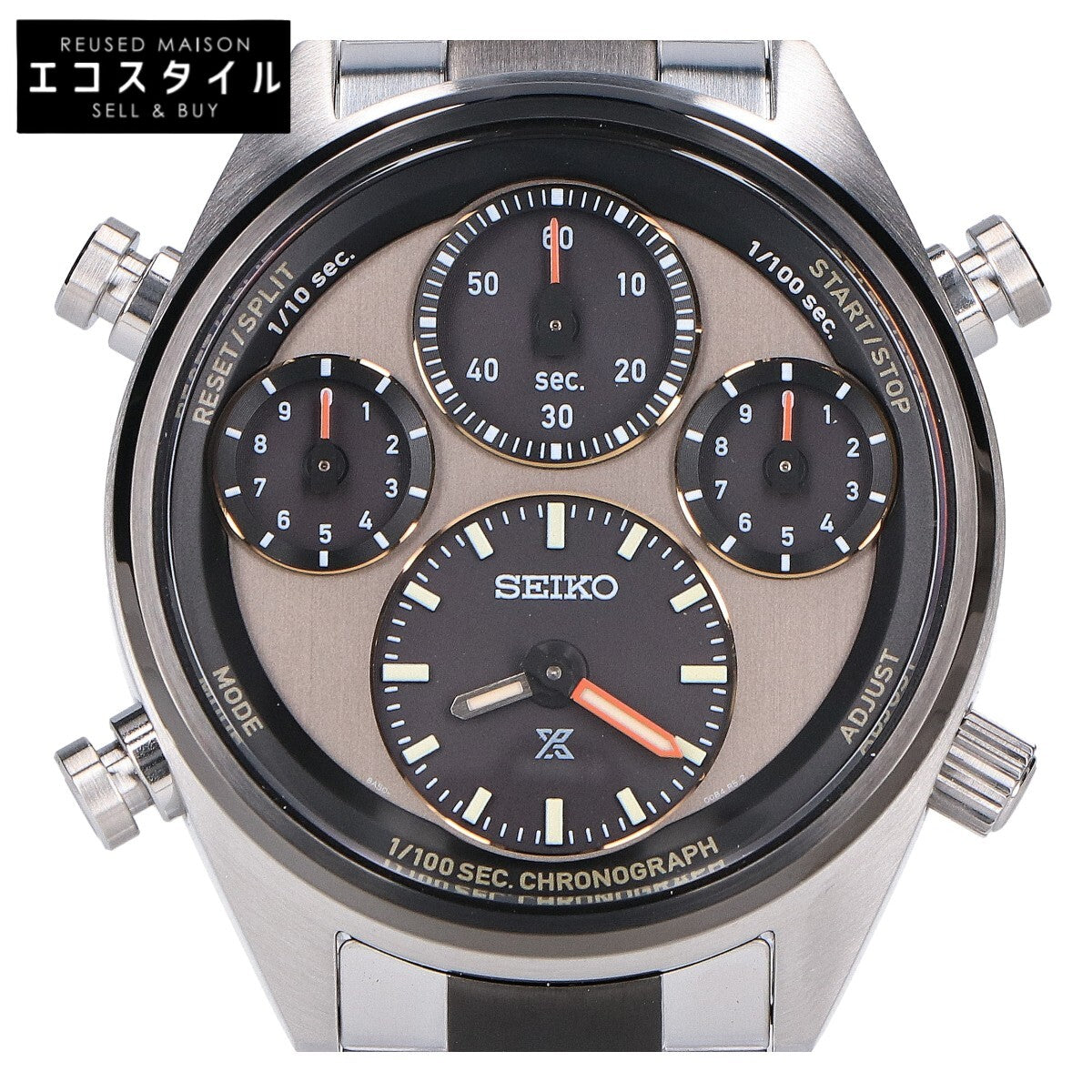 SEIKO セイコー 【美品/4000本限定】SBER005 8A50 PROSPEX SPEEDTIMER プロスペックス アナログクオーツクロノグラフ 40周年記念限定モデル ソーラー 腕時計
