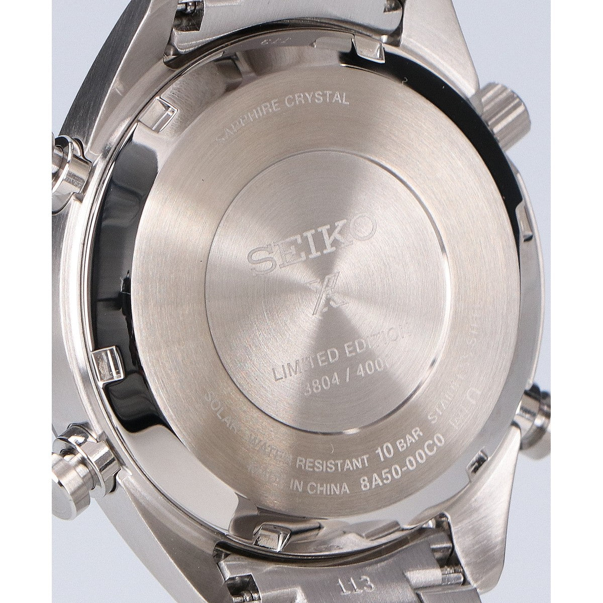 SEIKO セイコー 【美品/4000本限定】SBER005 8A50 PROSPEX SPEEDTIMER プロスペックス アナログクオーツクロノグラフ 40周年記念限定モデル ソーラー 腕時計