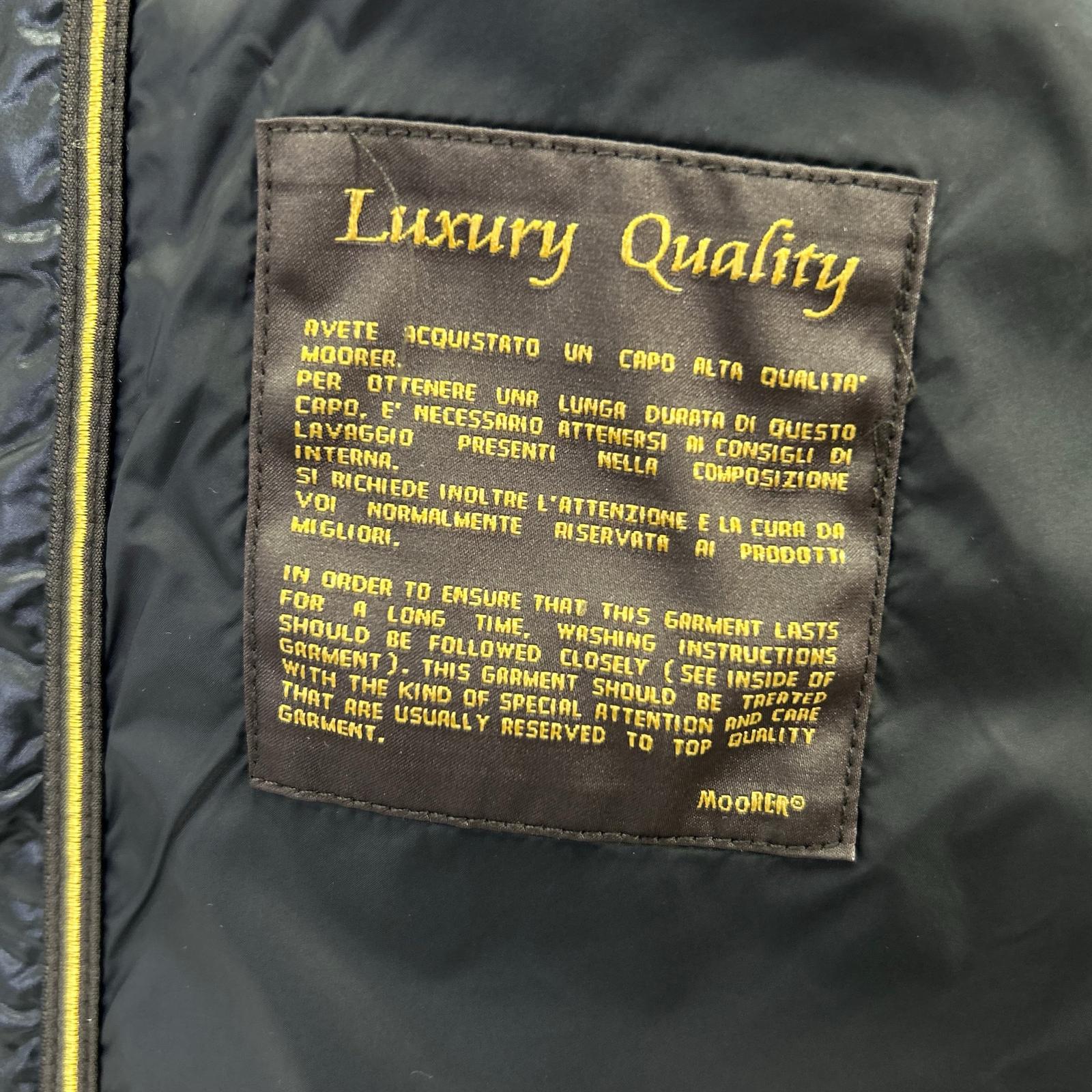 Like New 23AW HARNA-CWR Quilted Double-Breasted Cashmere Wool Layered Down Coat 40 Women's