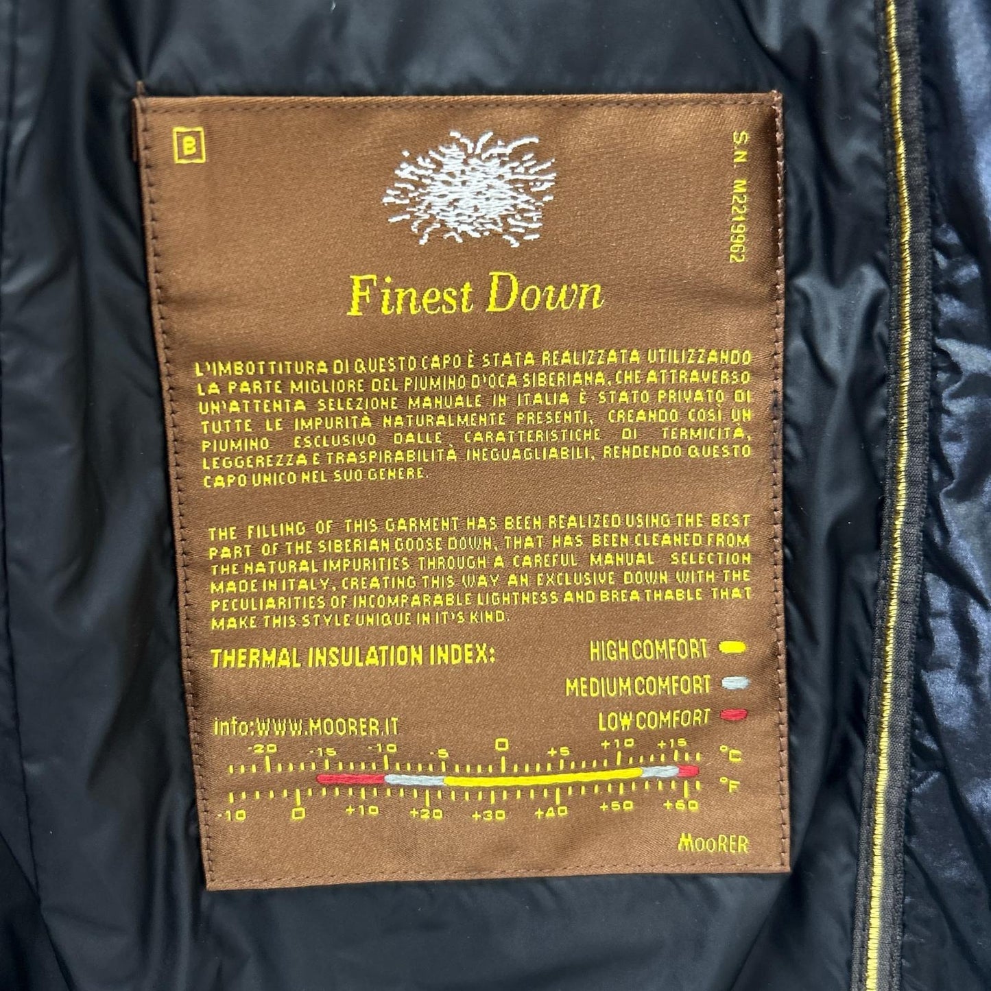 Like New 23AW HARNA-CWR Quilted Double-Breasted Cashmere Wool Layered Down Coat 40 Women's