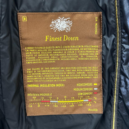 Like New 23AW HARNA-CWR Quilted Double-Breasted Cashmere Wool Layered Down Coat 40 Women's