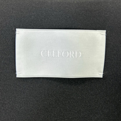CELFORD セルフォード 25AW CWFC251030 ブラック ボリュームスリーブポンチコート コート
