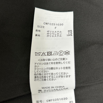 CELFORD セルフォード 25AW CWFC251030 ブラック ボリュームスリーブポンチコート コート