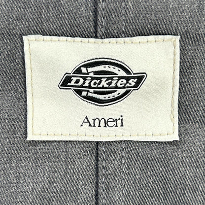 AMERI アメリ 【×ディッキーズ】0126105911290 グレー PLEATS DRESS オーバーオール型ワンピース オーバーオール オールインワン