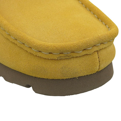 Clarks クラークス 新品同様 ゴールデンタン スエード ワラビー ゴアテックス シューズ メンズ イエロー 7 1/2 26180638 シューズ