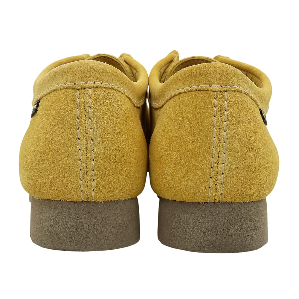 Clarks クラークス 新品同様 ゴールデンタン スエード ワラビー ゴアテックス シューズ メンズ イエロー 7 1/2 26180638 シューズ
