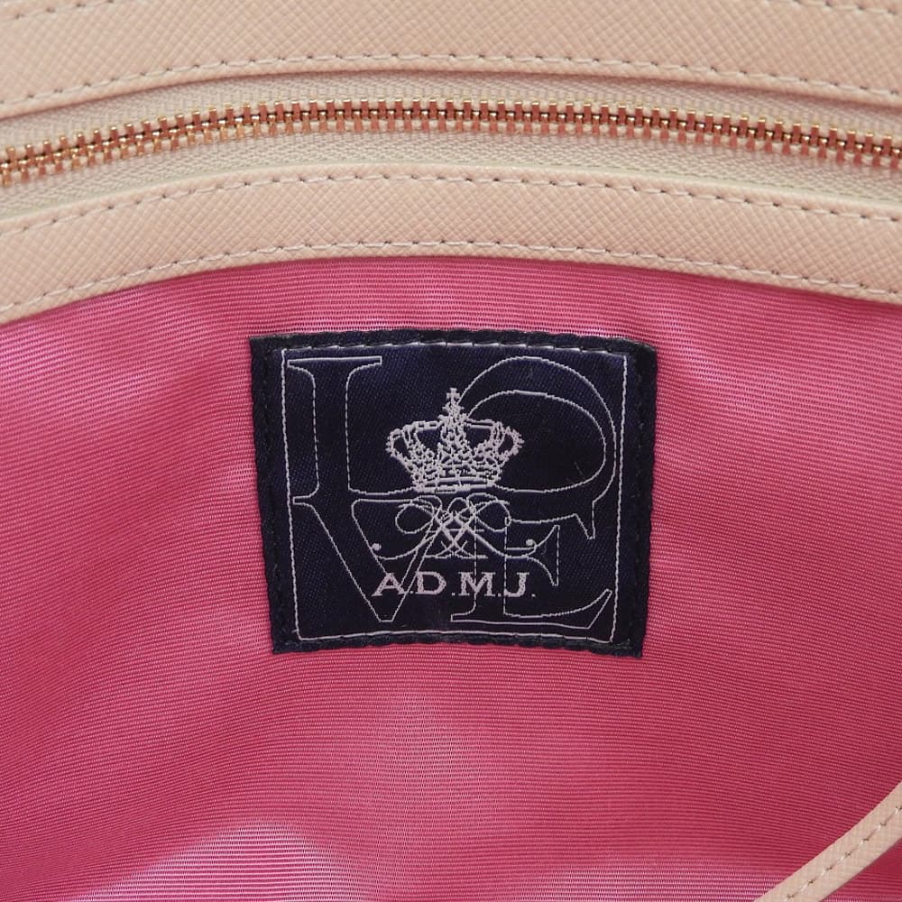 A.D.M.J. Accessoires De Mademoiselle ADMJ 迷彩手提包 女士 多色 灰色×炭灰色 手提包