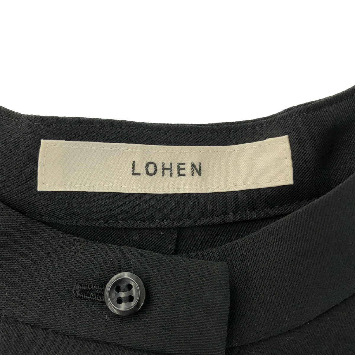 LOHEN ローヘン LH22MS-0P018 ブラック ワイドプリーツ2way ワンピース ワンピース