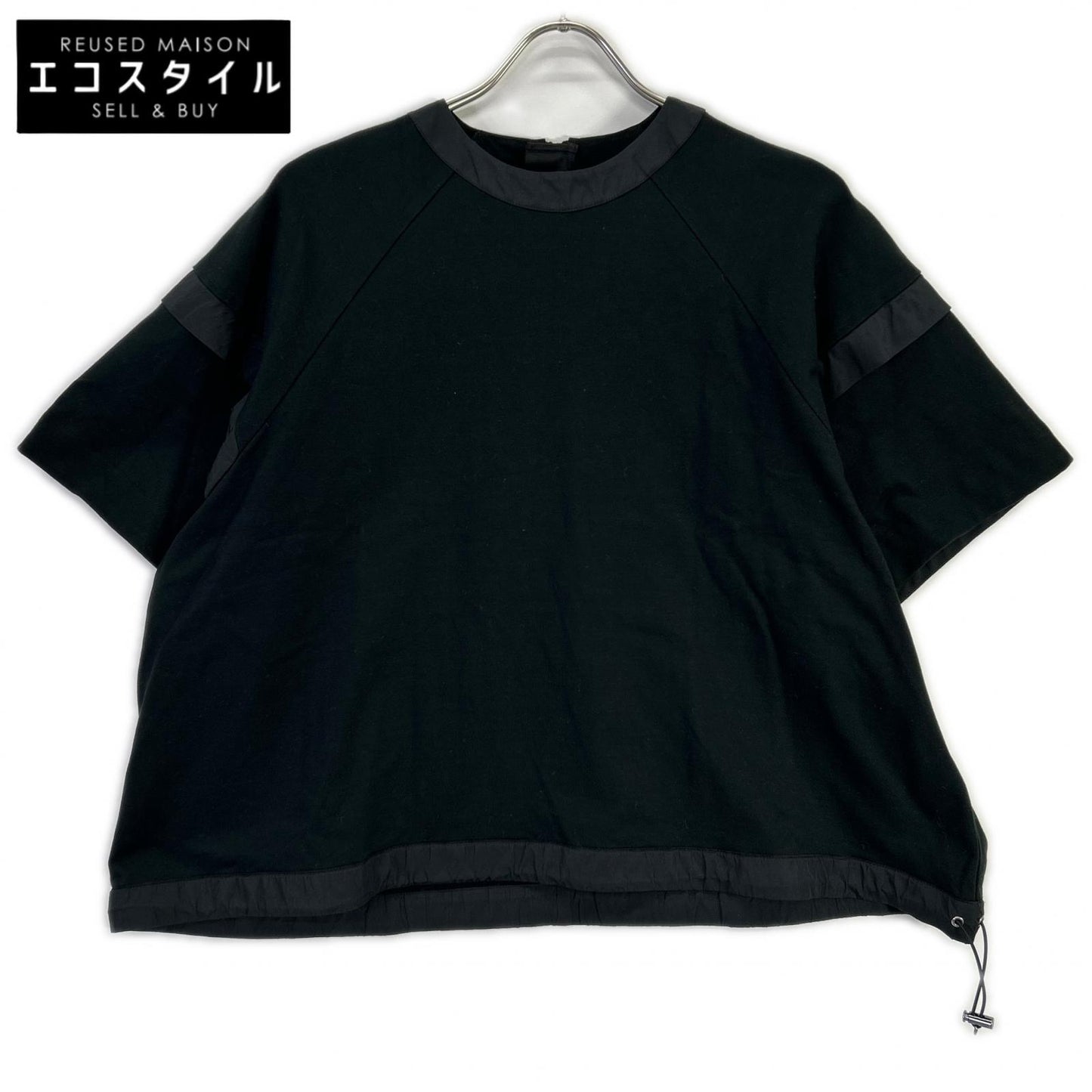LOHEN LH24SS-CU033 Black Cotton Combo String T-Shirt Top