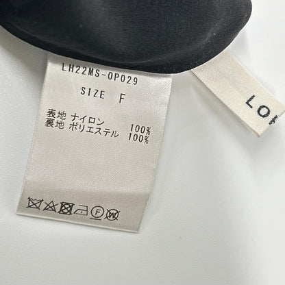LOHEN ローヘン LH22MS-0P029 ブラック ローウエストギャザーワンピース ワンピース