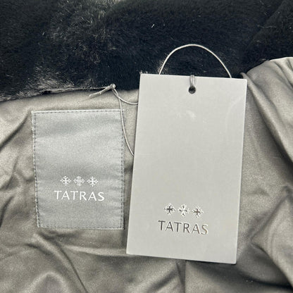 TATRAS タトラス LJXA0039033588 ブラック YUMOLA エコファー フード付き ボアブルゾン ジャケット